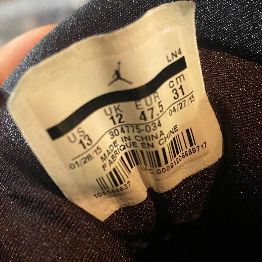Jordan size 13